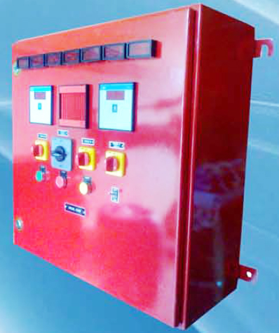 Diesel engine control panel
